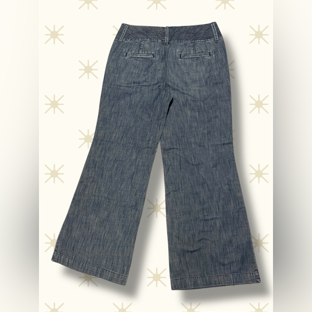 a.n.a Flare Wide Leg Jeans in Classic Blue - Picture 2 of 7